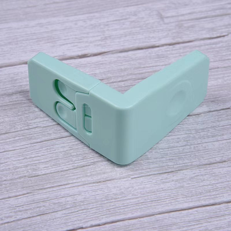 Infant and child security lock right angle lock drawer lock cabinet door lock multi-function baby anti-pinch snap lock refrigerator lock