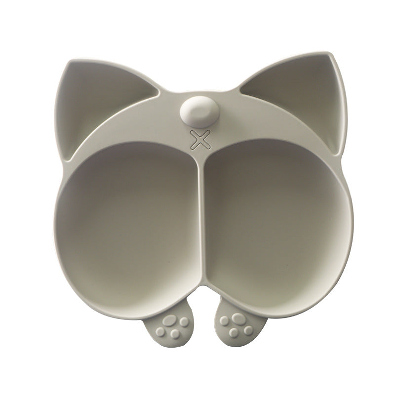 bestseller: divided silicone feeding plate, shatterproof, food-grade, with suction cup – baby feeding utensils and maternal & child products