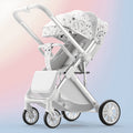 Kids lightweight foldable two-way baby walking baby handy gadget cross-border wholesale high view stroller can sit and lie down stroller