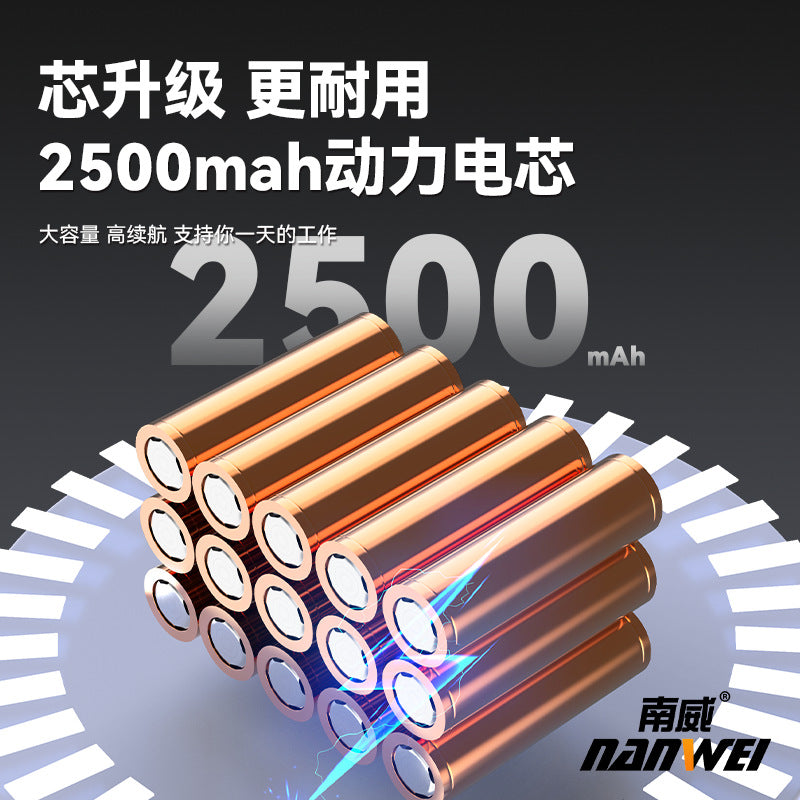 Wholesale nanwei brushless electric wrench electric air cannon 1500n lithium electric large torque photovoltaic installation railway electric wrench
