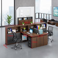 Saint li screen desk chair financial table workstation card slot casual modern staff computer desk