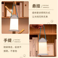 Eye-care portable rechargeable bedside lamp - dorm room essential, plug-in desk lamp, vision protection led night light, bedroom lighting fixture