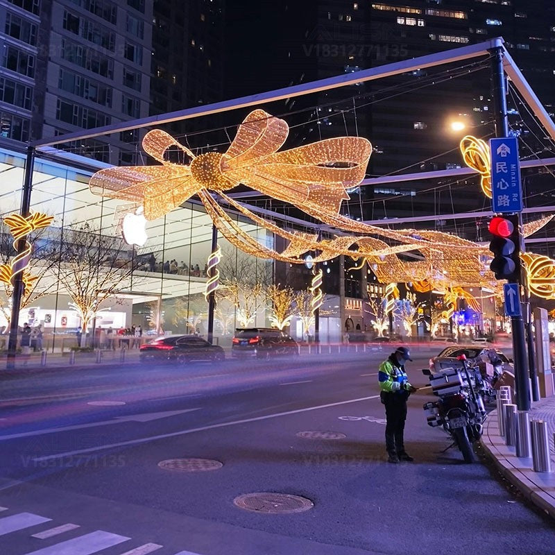 Big light bulb cultural tourism night tour landscape light Meichen installation space art park scenic landscape lighting installation