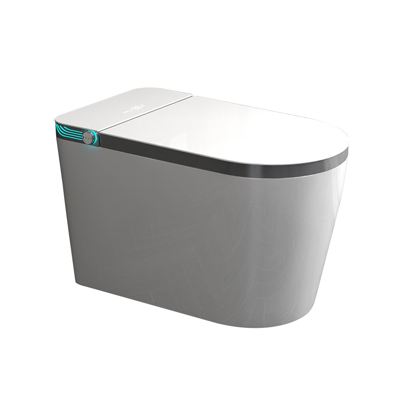Authentic smart toilet seat - fully automatic, voice-activated, integrated dual-water-flow system, suitable for home use, instant heating, large size, no water pressure required