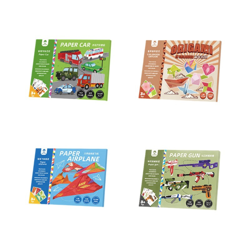 Paper airplane origami book: 3d pop-up origami collection - diy craft kit & tutorial for kids, perfect for preschool & kindergarten