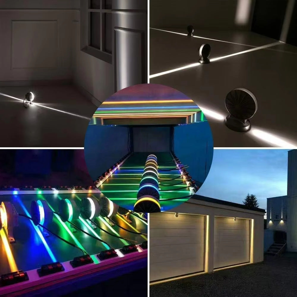 IP65 Hotel Lighting Window Sill Light 12w Light Emitting Diode Window Frame Light Outdoor 360 Degree Ray Door Frame Linear Light