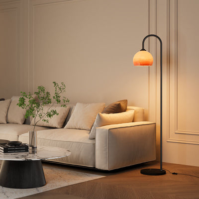 Vertical flower floor lamp living room sofa bedroom bedside classy atmosphere popular good-looking reading lamp
