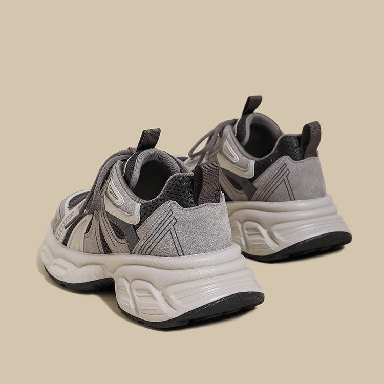 Dad shoes women's spring 2026new arrivaleasiest for match breathable casual shoes sneakers petitesheight increaserthick sole women's shoes