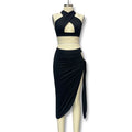 Wholesale hot-selling cross-border e-commerce dresses:  summer new women's hollow-out irregular design dresses