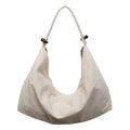 Simple and stylish large-capacity tote bag for women, a trendy new arrival for autumn and winter. perfect as a fabric bag for travel, leisure, and everyday use, or as a shoulder bag