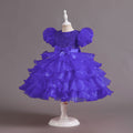 Ready-to-ship wholesale children's clothing: puff sleeve sequin mesh tutu princess dress, girls' christmas dress, kids' dress