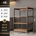 Shelf storage rack floor-standing multi-layer kitchen multi-functional microwave oven storage rack for home simple sundries storage rack