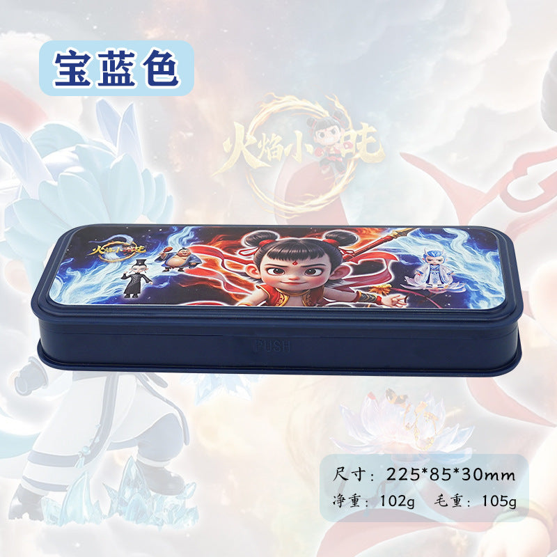 Primary school students stationery box wholesale children cartoon girl cute astronaut pencil case large capacity multi-functional pencil case