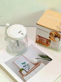 Pp material blender cup - one-touch start for convenience and speed. a must-have for the office