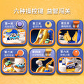 Car adventure challenge: kids' toy cars, trains, rockets, parking garage - educational birthday gift for baby boys
