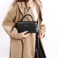 Exportretro small bag 2024new arrivaltrendyfashioneasiest for match shoulder crossbody bag texture women's satchel small square bag