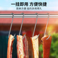 Bacon hook s-shaped stainless steel drying pork hook roast duck sausage special solid thickened large pointed s hook
