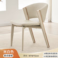 Italian-inspired light luxury home modern minimalist backrest stool designer high-end dining table and chair set - trending dining chairs
