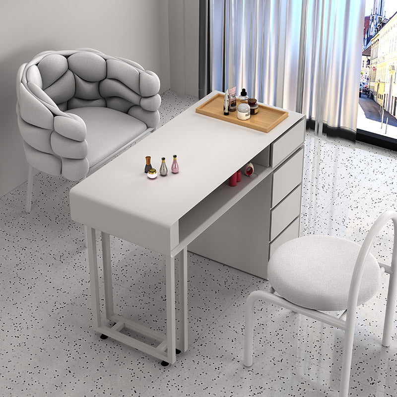Cream style manicure table and chair set Japanese single double manicure light luxury Internet celebrities ins manicure shop manicure table