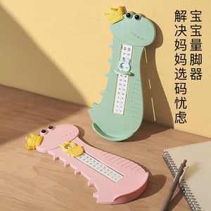 Baby foot measuring device - accurate foot length measuring tool for kids - shoe insole length measurement - home use for infants and children - shoe size tester