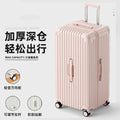 Large capacity luggage suitcase women 2025new arrival student multifunctional thickened trolley case suitcase 28inch men password box