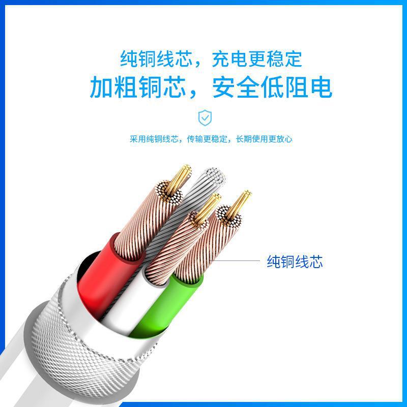 Customized for Huawei TYPE-C Xiaomi Android mobile phone usb fast charging data cable 2A1 meters flash charging cable manufacturer batch