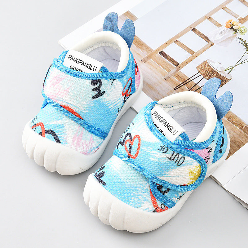 autumn collection: new fall toddler shoes for baby girls (0-1-3 years) - soft cloth spring/autumn first walker shoes for baby boys