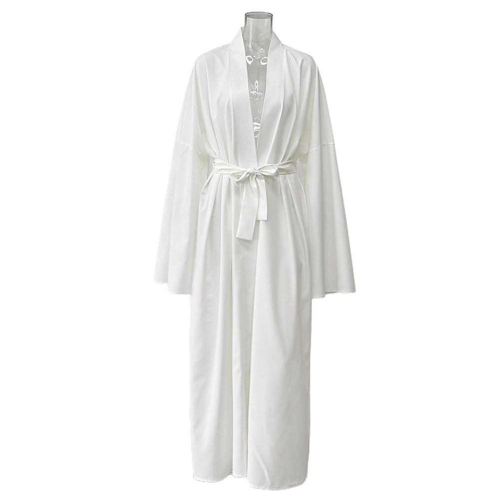 Europe and the United States hot 2025 beach sunscreen jacket cardigan blouse trousers casual suit women's  wholesale