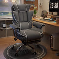 Home gaming chair - comfortable ergonomic office chair with backrest - reclining computer chair
