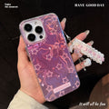 ripple pattern iphone 17 air case, gradient iphone 16 protective cover, compatible with multiple models