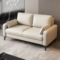 Scandinaviancasual no-wash technical cloth sofa small apartment rental apartment living room simple sofa straight row cat claw leather
