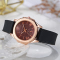 Trendy korean style quartz watch for women - elegant wristwatch with silicone strap - wholesale student watches
