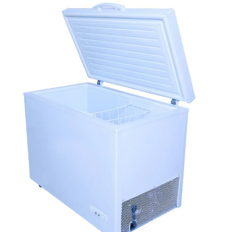 Solar powered freezer 210l, 300l dc home large capacity 12v 24v solar freezer refrigerator