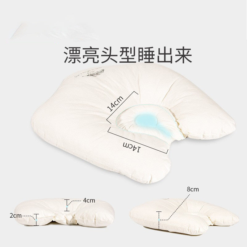 Manufacturer baby pillow 0-1-2-3 years old newborn baby hair-styling pillow correction side head kids pillow/oem personalized