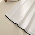 new european and american style elegant french cinched waist sleeveless dress