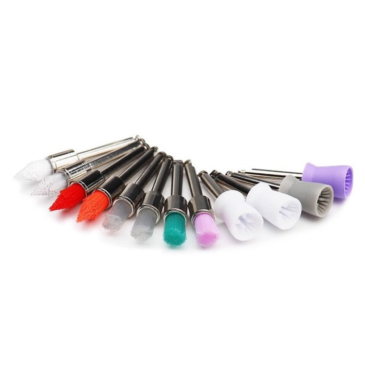 Dental polishing cups 100 per box, tooth polishing cups, low-speed mobile phone polishing cups, white polishing cups