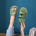 【dropshipping】women's flat slippers - summer outdoor fashion, trendy indoor anti-slip, wet-weather beach flip-flops