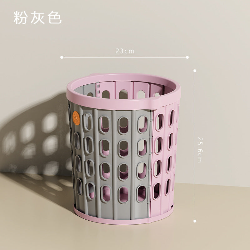 Multifunctional trash can set - household trash can for bedroom, bathroom, and more - versatile collapsible trash can