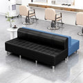 Influencer-approved salon waiting chair - stylish bench seat for hair salons & barbershops - comfortable lounging sofa for clients