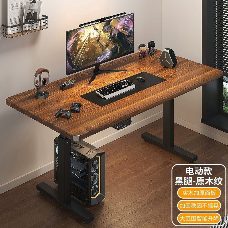 Electric adjustable desk - heavy-duty, reinforced legs - perfect for home office, gaming, study, and computer use
