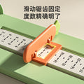 Kids' foot measuring device - baby foot measurer - universal shoe size chart for home use - accurately measures insole length