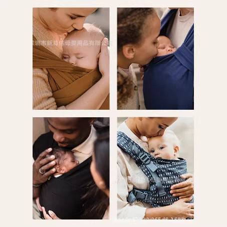 Bo amazon baby travel handy gadget multifunctional sling breathable cotton carrier sling back baby front hold