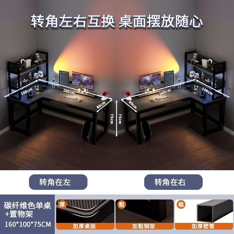Corner computer desk for homel-shaped study table casual bedroom study table study corner desk