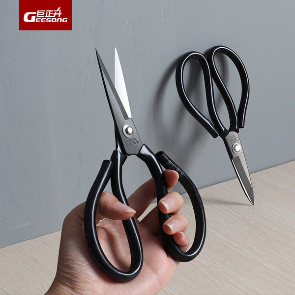 Juzhengsheng household kitchen scissors size civil industrial scissors leather tip wholesale cutting