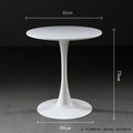 Nail salon waiting table balcony tulip side table small round table dining table coffee table small apartment round table for home