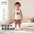 Baby summer tops vest camisole boys and girls pure cotton sleeveless t-shirt boys kids summer thin summer clothes