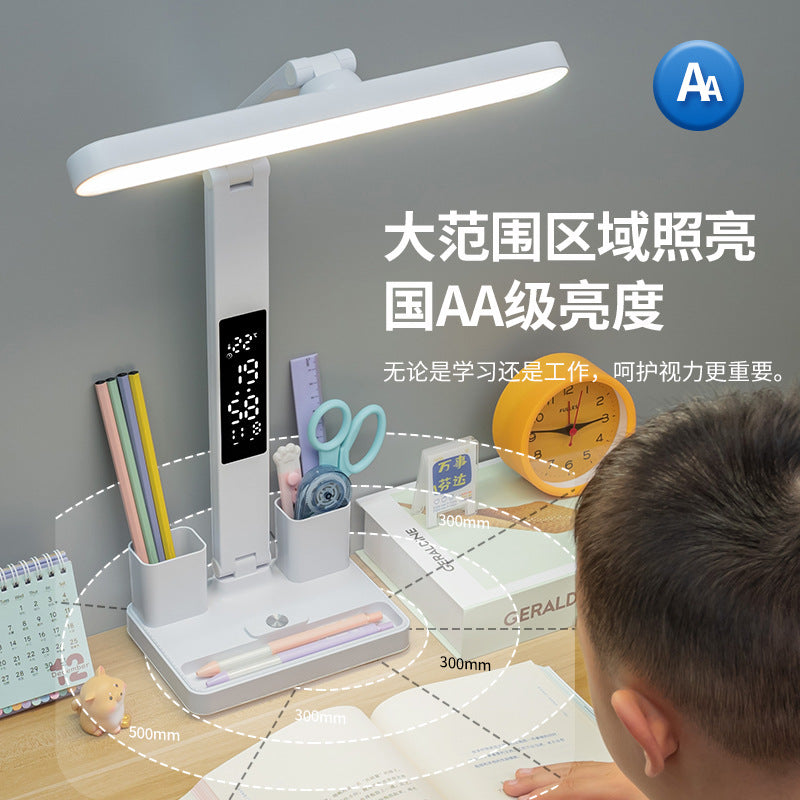 children's eye protection desk lamp - study reading light, anti-myopia, rechargeable desk lamp for students and work