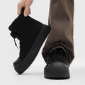 Canvas shoes for men spring 2026new arrivaltrendyeasiest for matchthick solemickey men's shoes sports casual big toe high-top sneakers