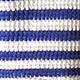 Children's clothing cross-border european and american girls blue stripes vest + shorts baby children's clothing suit