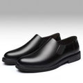 【military-grade leather shoes - premium quality】100% full grain cowhide leather, clearance sale! soft sole leather shoes for men, perfect for casual and business wear